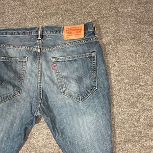 Levi's Levi 520 Taper Fit Straight Leg 90's Blue Denim Jeans Mens Size 31x32